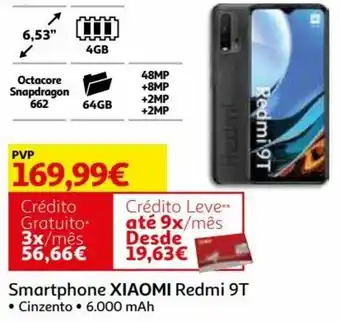 Auchan Xiaomi Redmi 9T Smartphone promoção