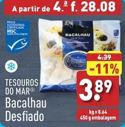 TESOUROS DO MAR Bacalhau Desfiado