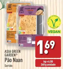 ASIA GREEN GARDEN Pão Naan