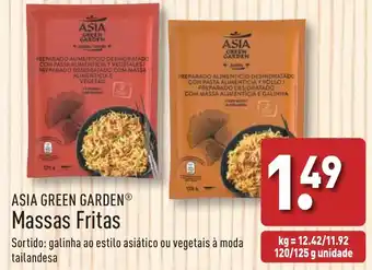 ALDI ASIA GREEN GARDEN Massas Fritas promoção