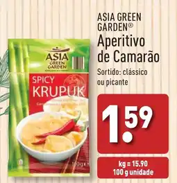 ALDI ASIA GREEN GARDEN Aperitivo de Camarão promoção