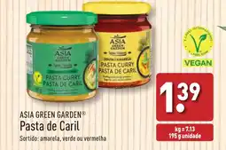 ALDI ASIA GREEN GARDEN Pasta de Caril promoção