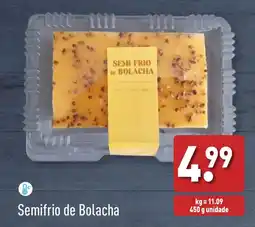 ALDI Semifrio de Bolacha promoção