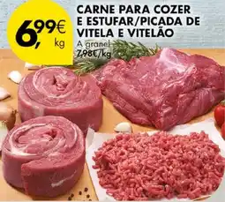 Pingo Doce Carne para cozer e estufar/picada de vitela e vitelão promoção