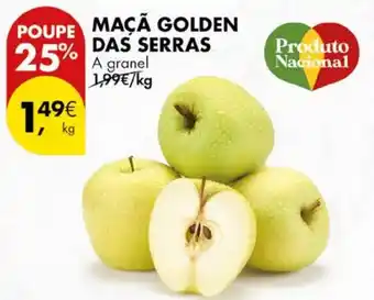 Pingo Doce Maçã golden das serras promoção