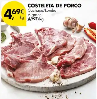 Pingo Doce Costeleta de porco promoção