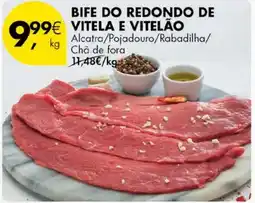 Pingo Doce Bife do redondo de vitela e vitelão promoção