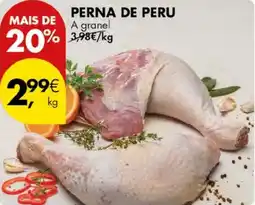 Pingo Doce Perna de peru promoção