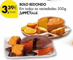 Pingo Doce Bolo redondo promoção