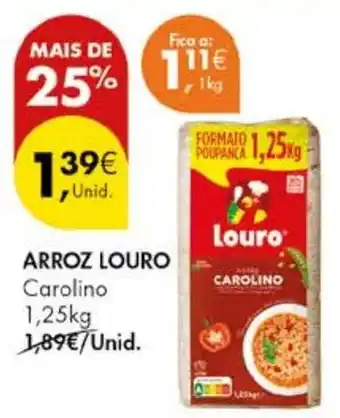 Pingo Doce Arroz louro promoção