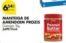 Pingo Doce Manteiga de amendoim prozis promoção