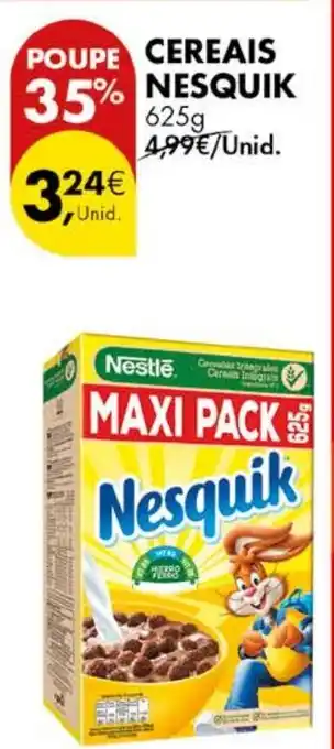 Pingo Doce Cereais nesquik promoção