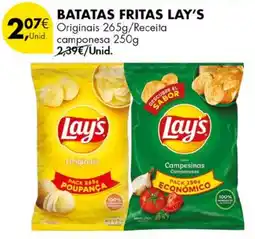 Pingo Doce Batatas fritas Lay's promoção