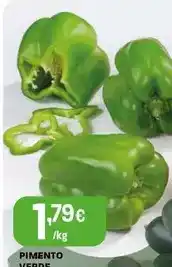 Intermarché Pimento verde promoção