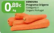 Intermarché Programa origens - cenoura promoção