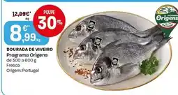 Intermarché Programa origens - dourada de viveiro promoção