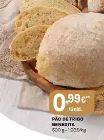 Intermarché Pao de trigo benedita promoção