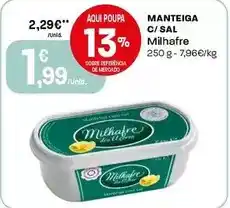Intermarché Milhafre - manteiga c/sal promoção
