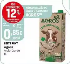 Intermarché Agros - leite uht promoção