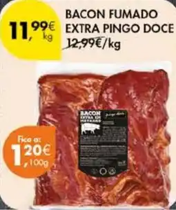 Pingo Doce Bacon fumado extra pingo doce promoção