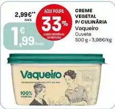 Intermarché Vaqueiro - creme vegetal p/ culinaria promoção