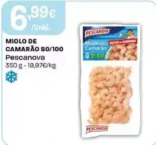 Intermarché Pescanova - miolo de camarão 80/100 promoção
