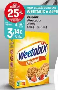 Intermarché Weetabix - cereais promoção