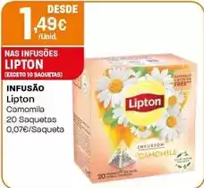 Intermarché Lipton - infusão promoção