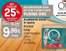 Intermarché Purinaone - alimento seco p/ gato promoção
