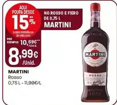 Intermarché Martini - rosso promoção