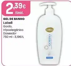 Intermarché Labell - gel de banho promoção