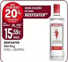 Intermarché Beefeater - gin dry promoção