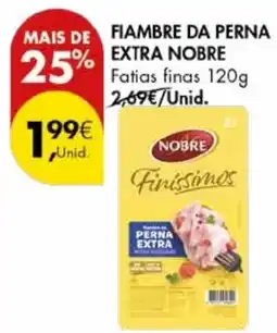 Pingo Doce Fiambre da perna extra nobre promoção