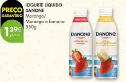Pingo Doce Iogurte líquido danone promoção