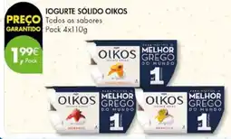 Pingo Doce Iogurte sólido oikos promoção