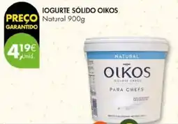 Pingo Doce Iogurte sólido oikos promoção
