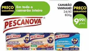 Pingo Doce Camarão vannamei promoção