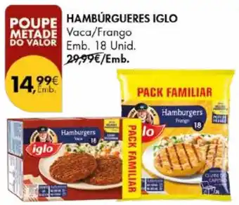 Pingo Doce Hamburgueres iglo promoção