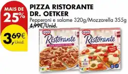 Pingo Doce Pizza ristorante Dr. Oetker promoção
