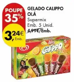 Pingo Doce Gelado calippo Olá promoção