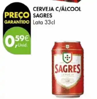 Pingo Doce Cerveja c/álcool Sagres promoção