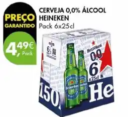 Pingo Doce Cerveja 0,0% álcool heineken promoção