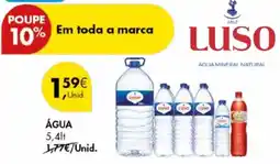 Pingo Doce Água promoção