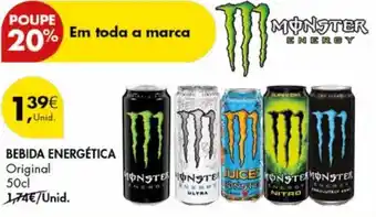 Pingo Doce Bebida energética promoção