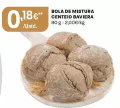 Intermarché Bola de mistura centeio baviera promoção