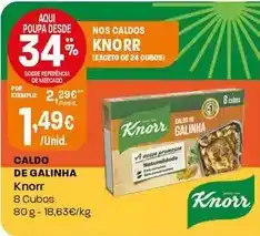 Intermarché Knorr - caldo de galinha promoção
