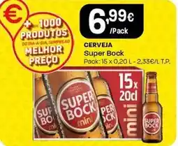 Intermarché Super bock - cerveja promoção