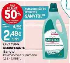 Sanytol - lava tudo desinfetante