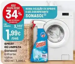 Intermarché Sonasol - spray de limpeza promoção