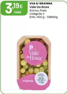 Intermarché Vale da rosa - uva s/ grainha promoção